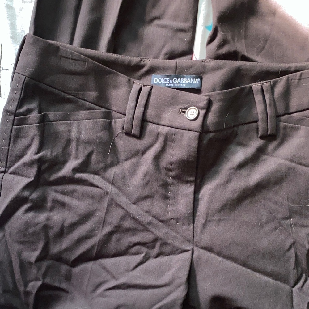Dolce & Gabbana woman’s Dark Brown  Dress Pants